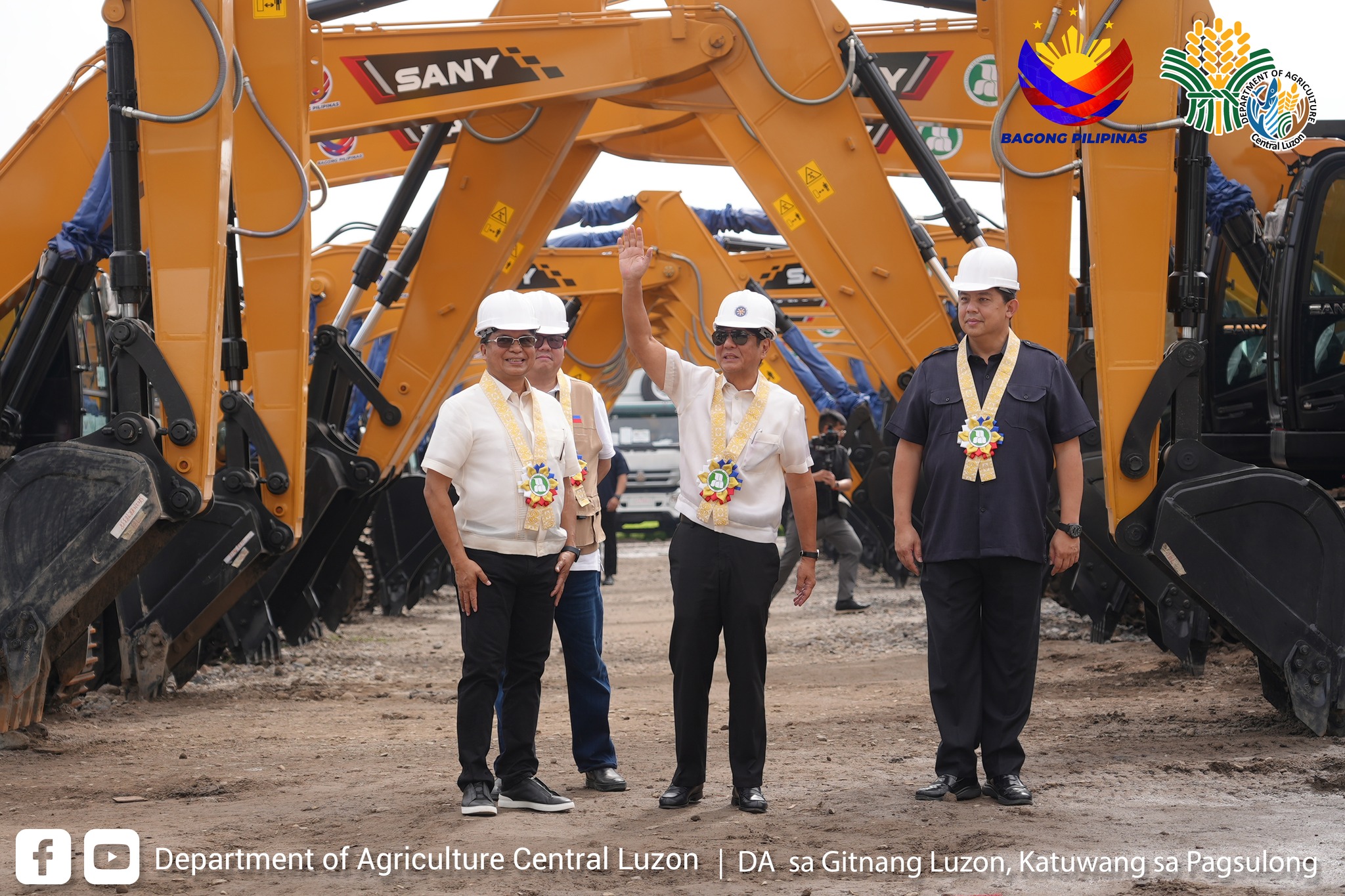 PBBM NAMAHAGI NG 782-M HALAGA NG HEAVY EQUIPMENT SA NIA