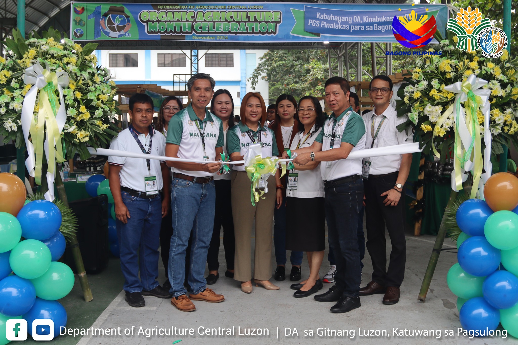 10TH ORGANIC AGRICULTURE MONTH TRADE FAIR, MATAGUMPAY NA BINUKSAN