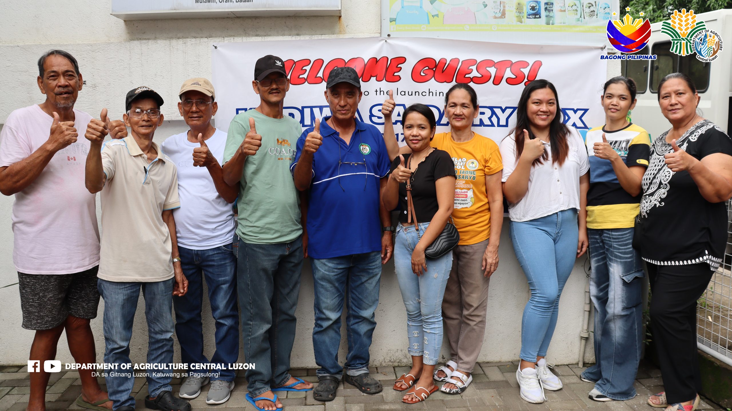BAGONG KADIWA STORE SA DAIRY BOX SA ORANI, INILUNSAD